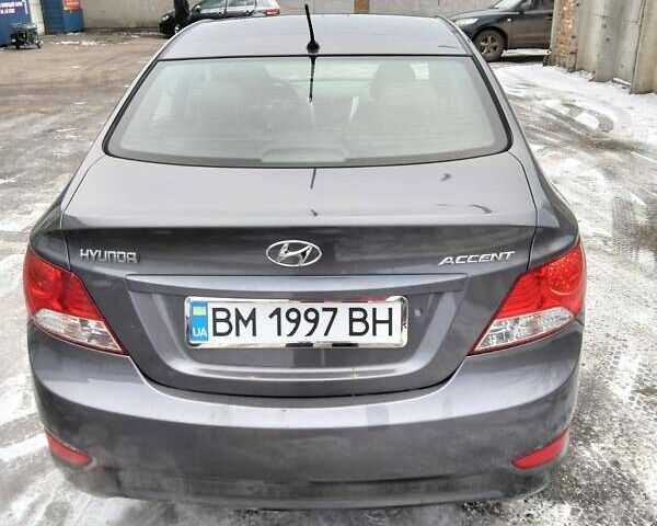 Сірий Хендай Акцент, об'ємом двигуна 1.4 л та пробігом 138 тис. км за 6800 $, фото 10 на Automoto.ua
