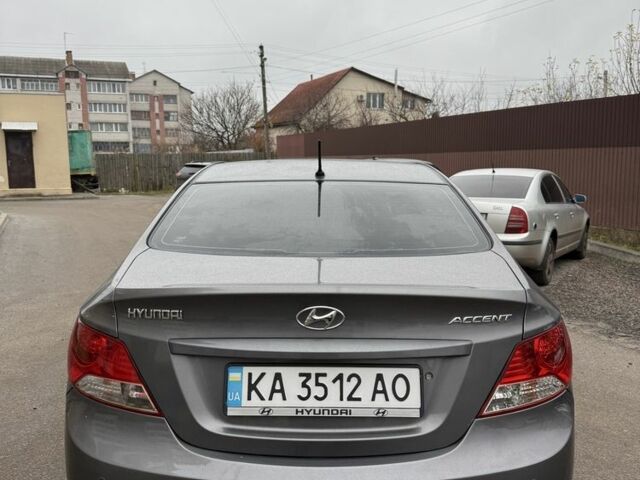 Серый Хендай Акцент, объемом двигателя 1.4 л и пробегом 191 тыс. км за 5450 $, фото 6 на Automoto.ua