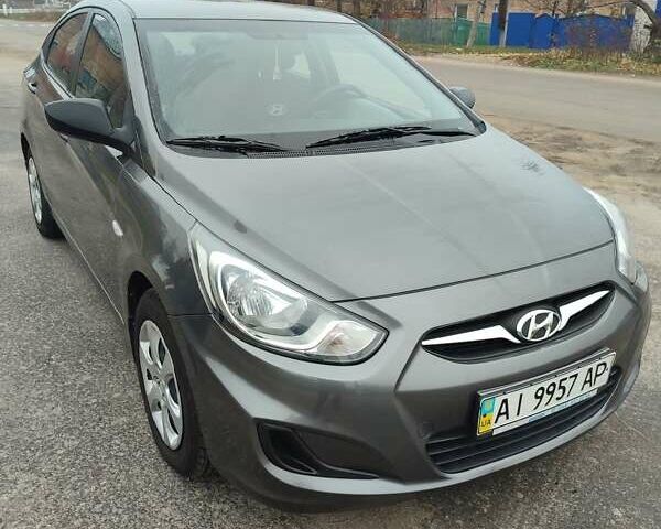 Серый Хендай Акцент, объемом двигателя 1.4 л и пробегом 108 тыс. км за 7500 $, фото 6 на Automoto.ua