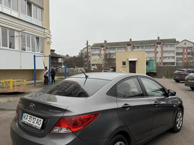 Серый Хендай Акцент, объемом двигателя 1.4 л и пробегом 191 тыс. км за 5450 $, фото 5 на Automoto.ua