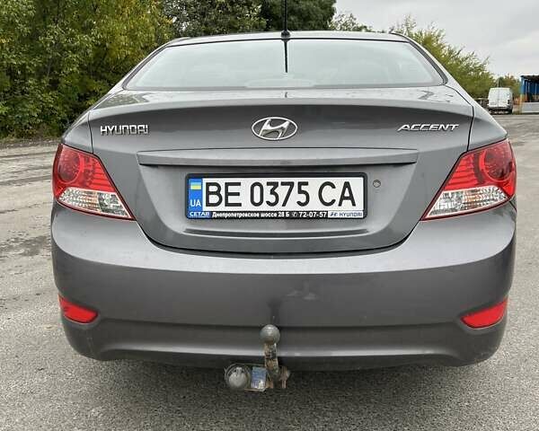 Сірий Хендай Акцент, об'ємом двигуна 1.4 л та пробігом 94 тис. км за 8200 $, фото 6 на Automoto.ua