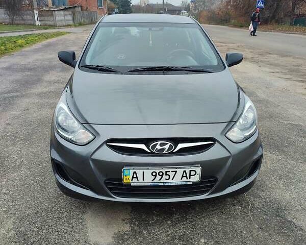 Серый Хендай Акцент, объемом двигателя 1.4 л и пробегом 108 тыс. км за 7500 $, фото 7 на Automoto.ua