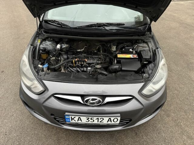 Серый Хендай Акцент, объемом двигателя 1.4 л и пробегом 191 тыс. км за 5450 $, фото 11 на Automoto.ua