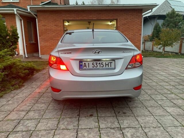 Серый Хендай Акцент, объемом двигателя 1.4 л и пробегом 162 тыс. км за 8800 $, фото 3 на Automoto.ua