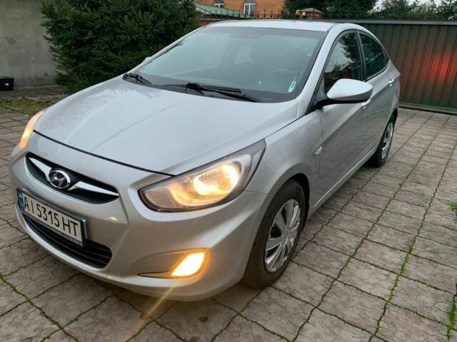 Серый Хендай Акцент, объемом двигателя 1.4 л и пробегом 162 тыс. км за 8800 $, фото 4 на Automoto.ua