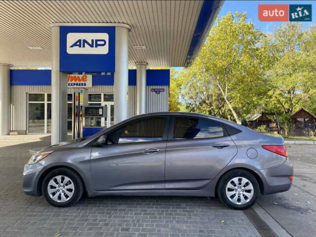 Серый Хендай Акцент, объемом двигателя 1.59 л и пробегом 159 тыс. км за 7900 $, фото 12 на Automoto.ua