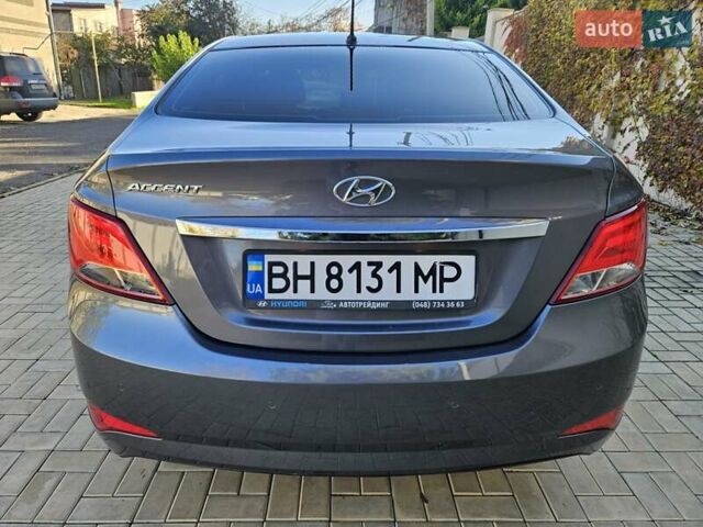 Серый Хендай Акцент, объемом двигателя 1.4 л и пробегом 61 тыс. км за 11300 $, фото 13 на Automoto.ua