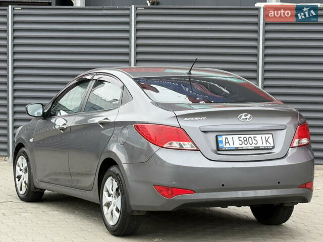 Сірий Хендай Акцент, об'ємом двигуна 1.4 л та пробігом 140 тис. км за 8200 $, фото 5 на Automoto.ua