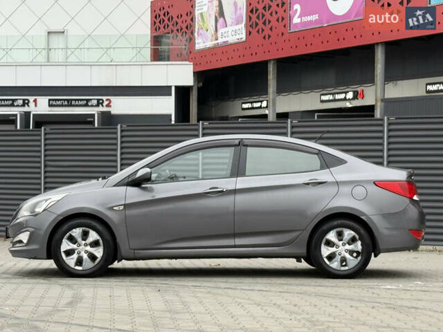 Сірий Хендай Акцент, об'ємом двигуна 1.4 л та пробігом 140 тис. км за 8200 $, фото 6 на Automoto.ua