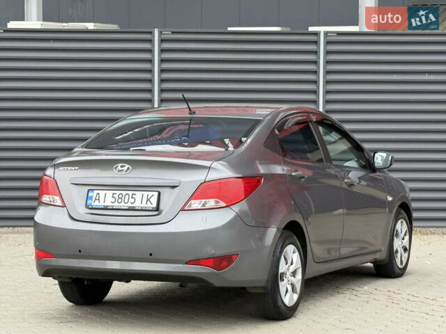 Сірий Хендай Акцент, об'ємом двигуна 1.4 л та пробігом 140 тис. км за 8200 $, фото 4 на Automoto.ua