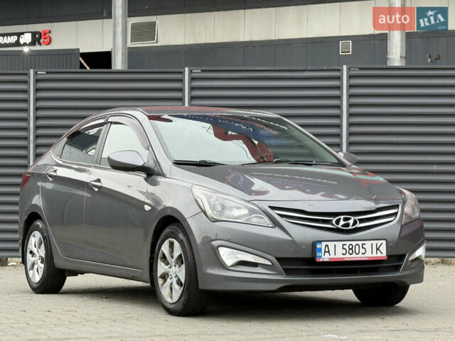 Сірий Хендай Акцент, об'ємом двигуна 1.4 л та пробігом 140 тис. км за 8200 $, фото 2 на Automoto.ua