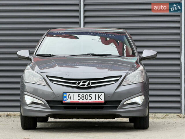 Сірий Хендай Акцент, об'ємом двигуна 1.4 л та пробігом 140 тис. км за 8200 $, фото 1 на Automoto.ua