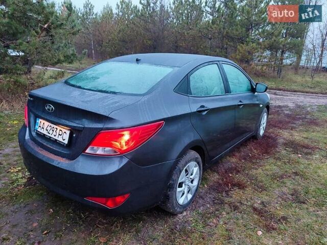 Сірий Хендай Акцент, об'ємом двигуна 1.4 л та пробігом 121 тис. км за 7500 $, фото 2 на Automoto.ua