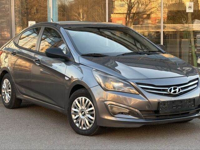 Серый Хендай Акцент, объемом двигателя 1.4 л и пробегом 145 тыс. км за 7700 $, фото 9 на Automoto.ua