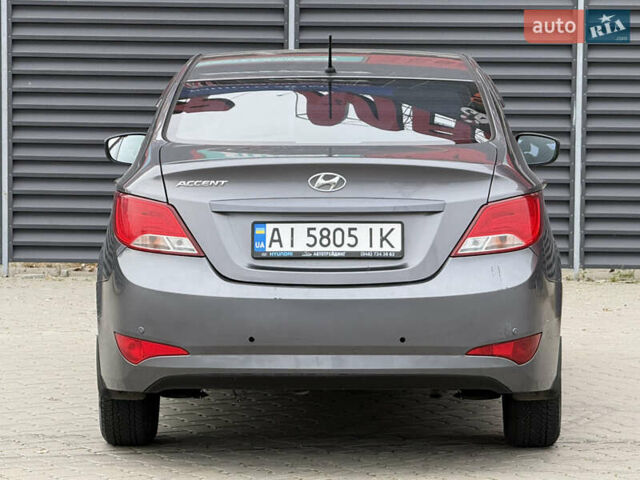 Сірий Хендай Акцент, об'ємом двигуна 1.4 л та пробігом 140 тис. км за 8200 $, фото 3 на Automoto.ua