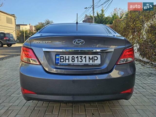 Серый Хендай Акцент, объемом двигателя 1.4 л и пробегом 61 тыс. км за 11300 $, фото 12 на Automoto.ua