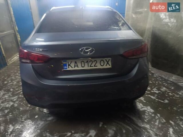 Серый Хендай Акцент, объемом двигателя 1.4 л и пробегом 140 тыс. км за 13800 $, фото 7 на Automoto.ua