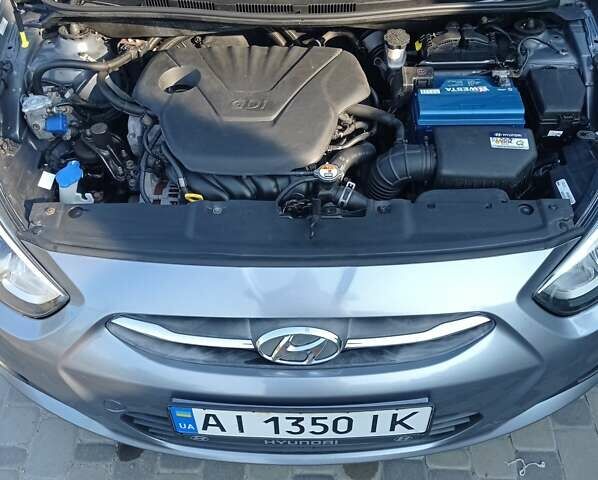 Серый Хендай Акцент, объемом двигателя 1.6 л и пробегом 160 тыс. км за 9760 $, фото 3 на Automoto.ua