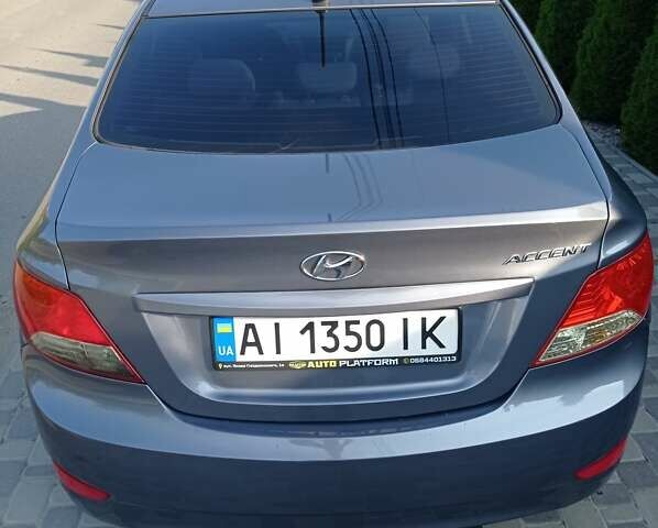 Серый Хендай Акцент, объемом двигателя 1.6 л и пробегом 160 тыс. км за 9760 $, фото 1 на Automoto.ua