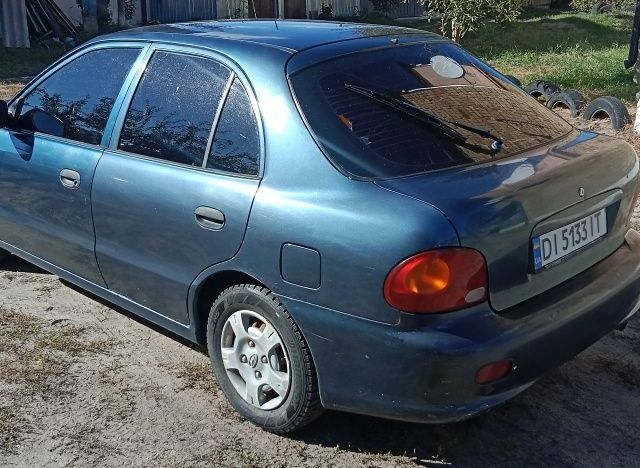 Синий Хендай Акцент, объемом двигателя 1.3 л и пробегом 354 тыс. км за 1500 $, фото 4 на Automoto.ua