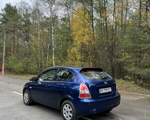 Синий Хендай Акцент, объемом двигателя 1.4 л и пробегом 160 тыс. км за 4400 $, фото 24 на Automoto.ua
