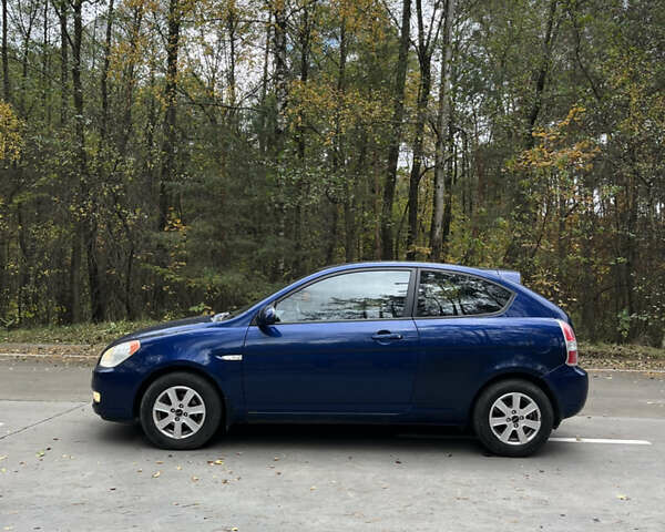 Синий Хендай Акцент, объемом двигателя 1.4 л и пробегом 160 тыс. км за 4400 $, фото 3 на Automoto.ua