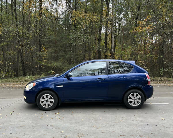 Синий Хендай Акцент, объемом двигателя 1.4 л и пробегом 160 тыс. км за 4400 $, фото 4 на Automoto.ua