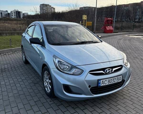 Синий Хендай Акцент, объемом двигателя 1.4 л и пробегом 220 тыс. км за 6700 $, фото 18 на Automoto.ua