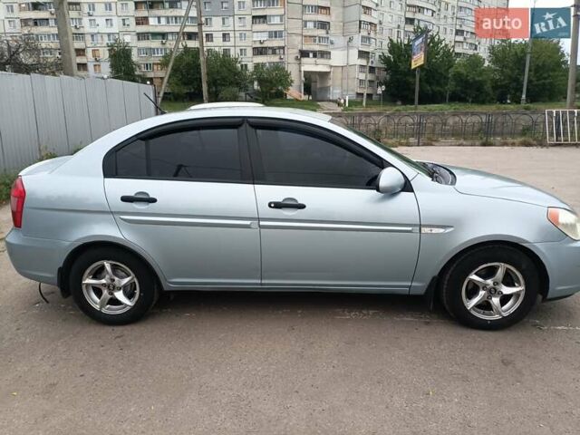Хендай Акцент 2007 в Харькове на Automoto.ua Синий Хендай Акцент, объемом двигателя 1.4 л и пробегом 252 тыс. км за 4500 $, фото 3 на Automoto.ua