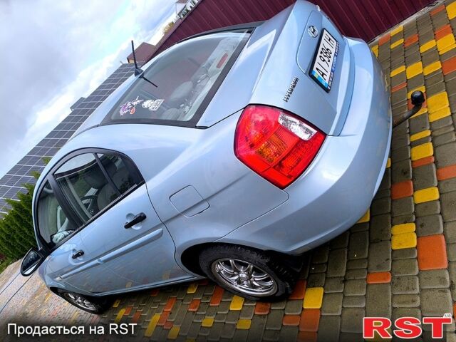 Хендай Акцент 2007 в Кагарлыке на Automoto.ua Синий Хендай Акцент, объемом двигателя 1.4 л и пробегом 125 тыс. км за 4500 $, фото 3 на Automoto.ua