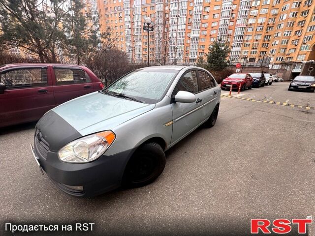 Синий Хендай Акцент, объемом двигателя 1.4 л и пробегом 205 тыс. км за 2500 $, фото 4 на Automoto.ua