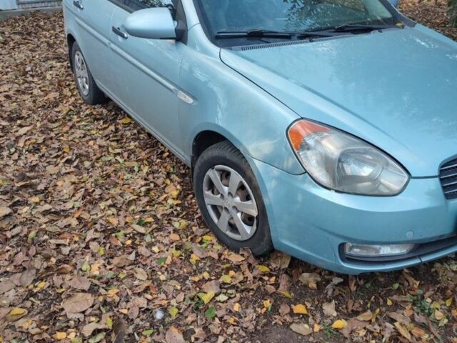 Синий Хендай Акцент, объемом двигателя 1.4 л и пробегом 239 тыс. км за 4100 $, фото 9 на Automoto.ua