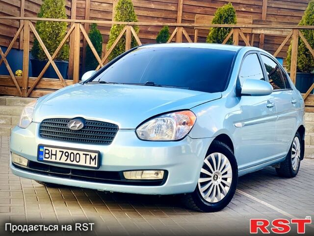 Хендай Акцент 2007 в Кривом Роге на Automoto.ua Синий Хендай Акцент, объемом двигателя 1.6 л и пробегом 190 тыс. км за 4350 $, фото 3 на Automoto.ua