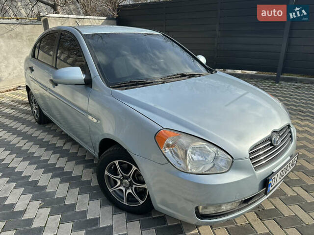 Синий Хендай Акцент, объемом двигателя 1.4 л и пробегом 174 тыс. км за 5450 $, фото 9 на Automoto.ua