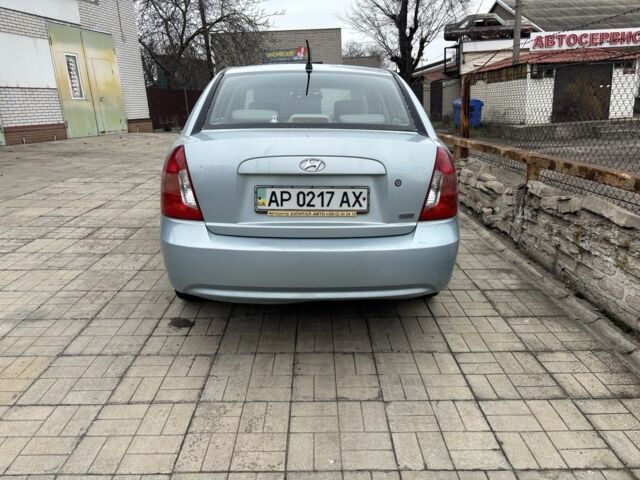 Синий Хендай Акцент, объемом двигателя 1.5 л и пробегом 194 тыс. км за 2750 $, фото 2 на Automoto.ua