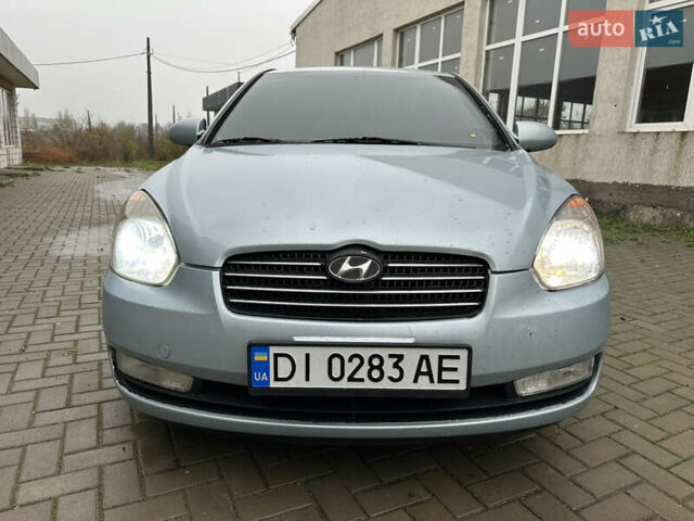 Синий Хендай Акцент, объемом двигателя 1.4 л и пробегом 174 тыс. км за 5450 $, фото 14 на Automoto.ua