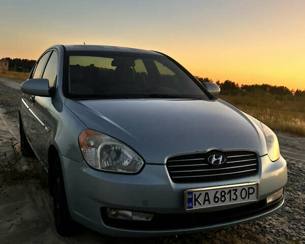 Хендай Акцент 2007 в Киеве на Automoto.ua Синий Хендай Акцент, объемом двигателя 1.4 л и пробегом 248 тыс. км за 3900 $, фото 1 на Automoto.ua