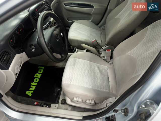 Хендай Акцент 2007 у Одесі на Automoto.ua Синій Хендай Акцент, об'ємом двигуна 1.49 л та пробігом 280 тис. км за 4900 $, фото 8 на Automoto.ua
