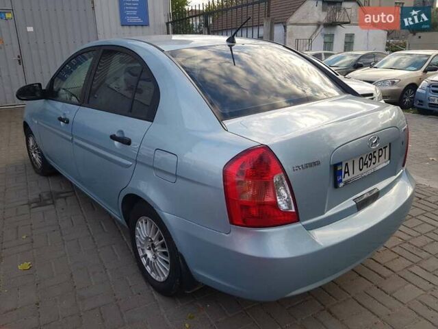Синий Хендай Акцент, объемом двигателя 1.4 л и пробегом 220 тыс. км за 5200 $, фото 8 на Automoto.ua