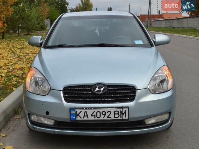 Хендай Акцент 2007 в Киеве на Automoto.ua Синий Хендай Акцент, объемом двигателя 1.4 л и пробегом 243 тыс. км за 4999 $, фото 1 на Automoto.ua