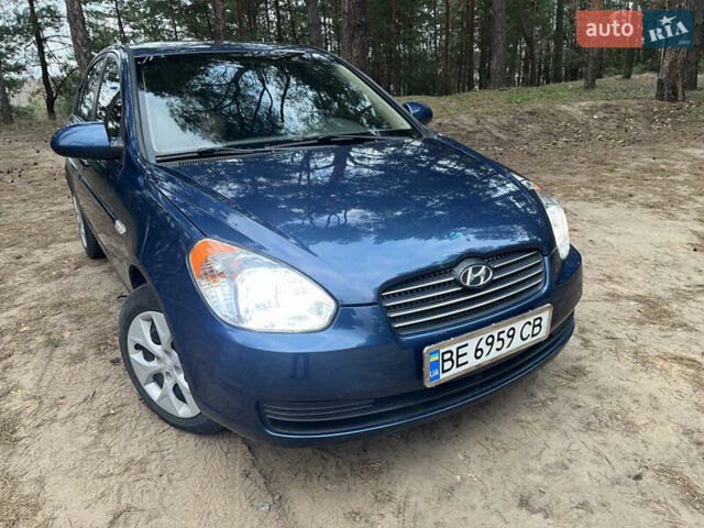 Синий Хендай Акцент, объемом двигателя 1.49 л и пробегом 165 тыс. км за 5500 $, фото 24 на Automoto.ua