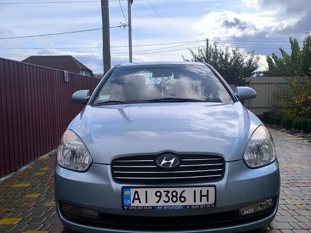 Хендай Акцент 2007 в Кагарлыке на Automoto.ua Синий Хендай Акцент, объемом двигателя 1.4 л и пробегом 125 тыс. км за 4500 $, фото 7 на Automoto.ua