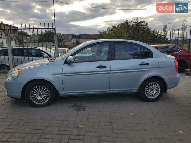 Синий Хендай Акцент, объемом двигателя 1.4 л и пробегом 220 тыс. км за 5200 $, фото 10 на Automoto.ua