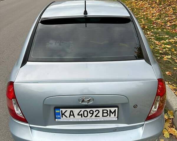 Хендай Акцент 2007 в Киеве на Automoto.ua Синий Хендай Акцент, объемом двигателя 1.4 л и пробегом 243 тыс. км за 4999 $, фото 2 на Automoto.ua