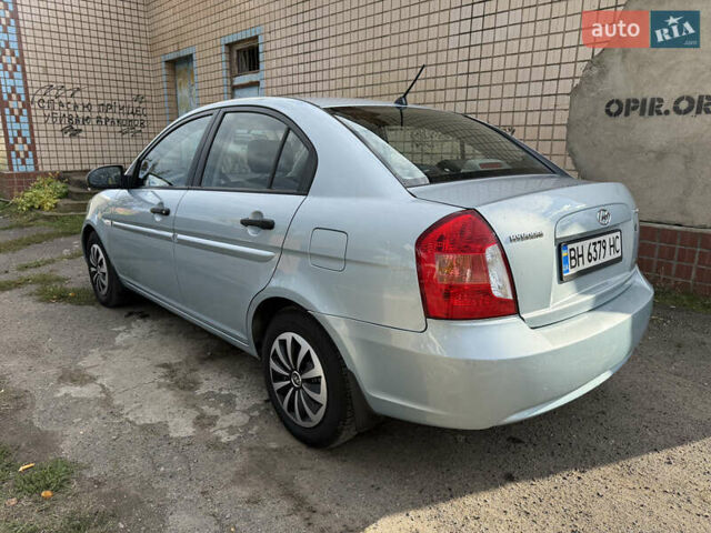 Синій Хендай Акцент, об'ємом двигуна 1.49 л та пробігом 121 тис. км за 5300 $, фото 2 на Automoto.ua