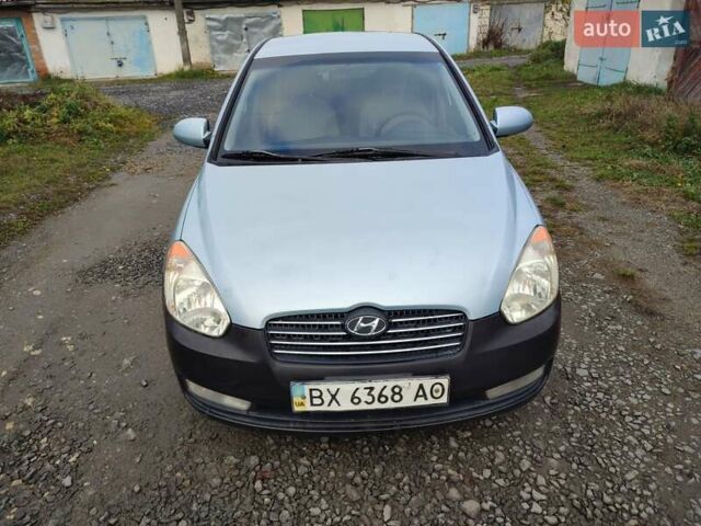 Синий Хендай Акцент, объемом двигателя 1.4 л и пробегом 300 тыс. км за 2650 $, фото 7 на Automoto.ua