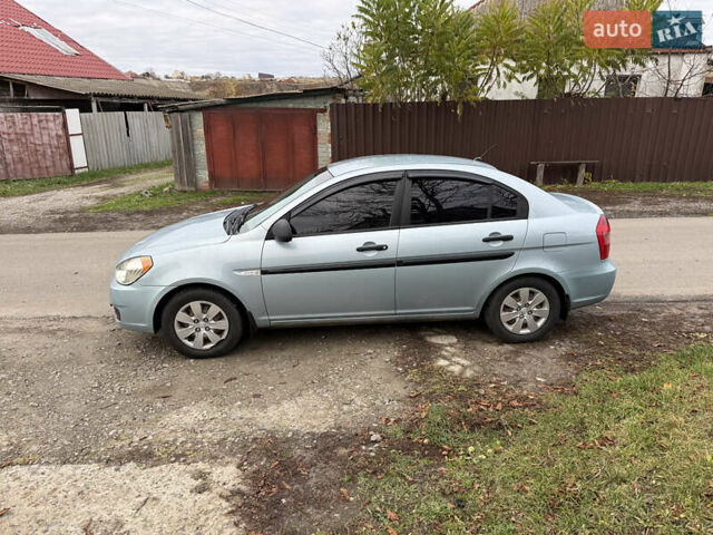 Синий Хендай Акцент, объемом двигателя 1.4 л и пробегом 82 тыс. км за 5500 $, фото 3 на Automoto.ua