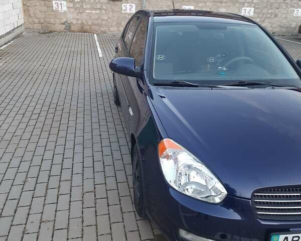 Синий Хендай Акцент, объемом двигателя 1.39 л и пробегом 143 тыс. км за 6150 $, фото 22 на Automoto.ua