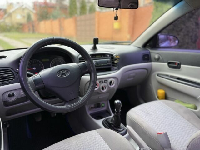 Синій Хендай Акцент, об'ємом двигуна 1.4 л та пробігом 227 тис. км за 3800 $, фото 20 на Automoto.ua