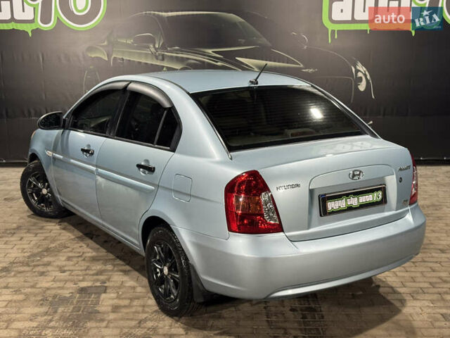 Синий Хендай Акцент, объемом двигателя 1.49 л и пробегом 181 тыс. км за 4999 $, фото 15 на Automoto.ua